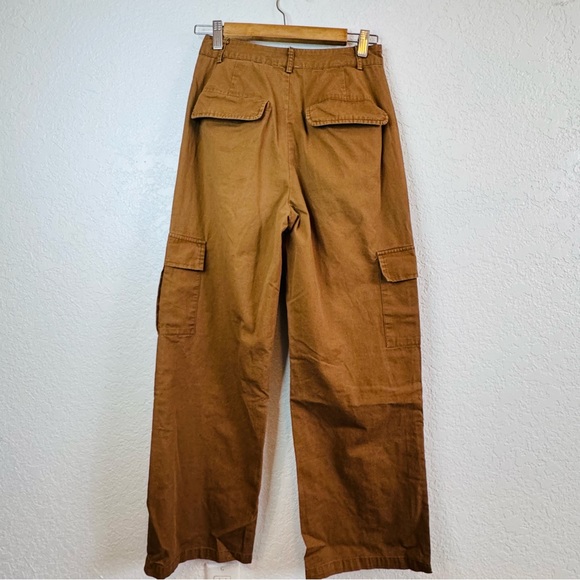 EllyJace | Mid-Rise Utility Wide Leg Cargo - Picture 6 of 10